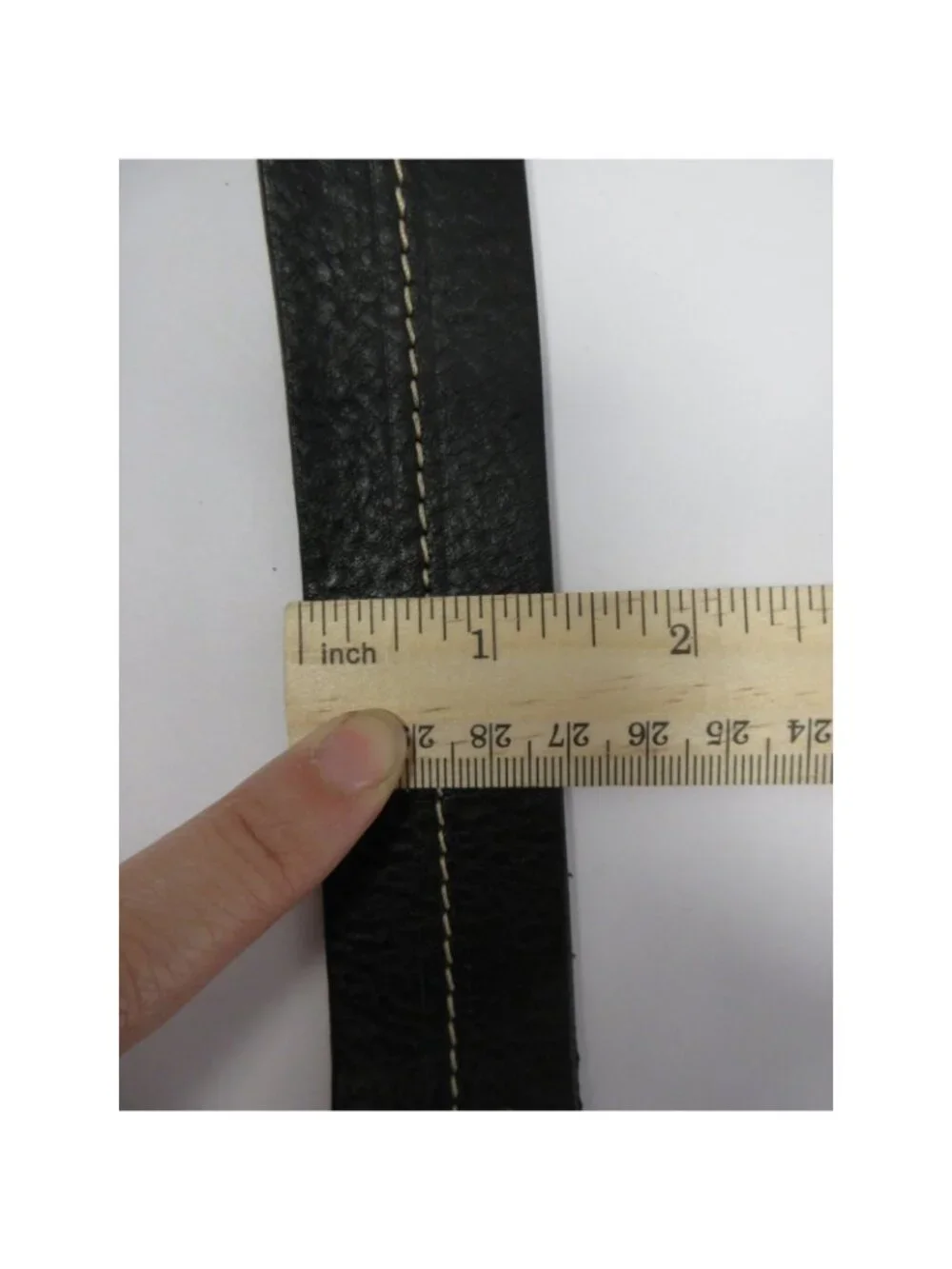Banana Republic Belt 46 Genuine Leather Double Prong Buckle Casual